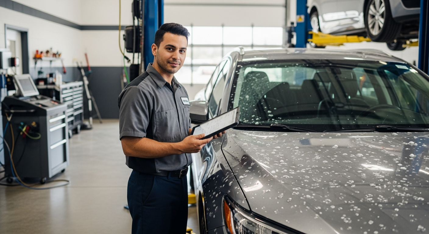 Free hail damage inspection